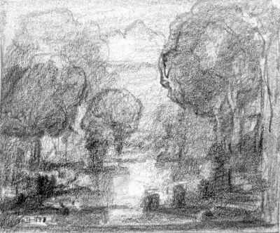 Drawing 40  Pencil Sketch   1983   6x7   Direct
