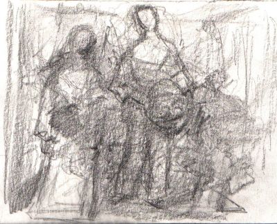 Drawing 11 [Reverse]   Unknown Date   5.25x6.5   Direct
