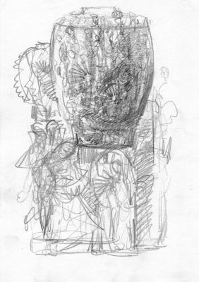 Drawing 67 [Vase]   Undated   10x7   Direct
