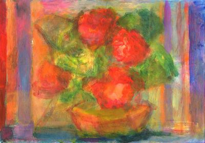 Still Life Arrangement   2008  7x10  Direct
Keywords: still-life