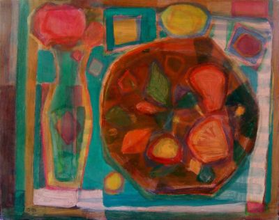 Still Life With Vase   1993    25x31   Digital
Keywords: still-life