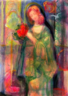 Church Window [A]   2008  8.25x5.75  Direct
Keywords: ecclesiastical