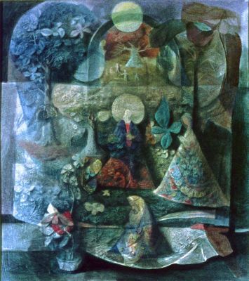 Church Window   1968 ish   16x14ish   Slide
Keywords: ecclesiastical