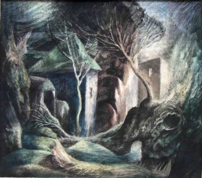 Untitled [Ronnie Painting]   1945  11.75x13  Digital
