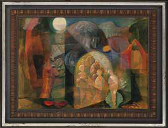 Allegory in a Landscape  1965  18.5x25.5  Internet
