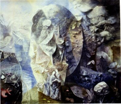 Abstract Sail  1965 21.5x26  V.W. Negative-700
