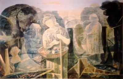 Landscape With Figures [Original]  1967  19x29  P[s]
