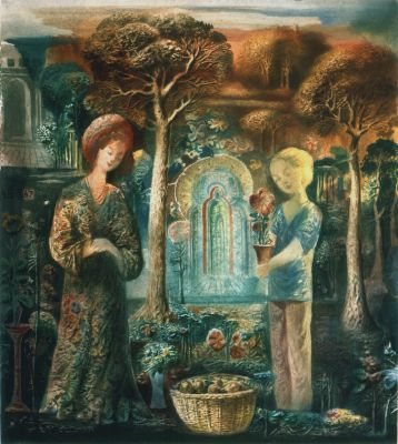 Madonna And Child 1967 10x9.5 Photo
Keywords: abstract-figures