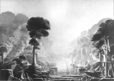 Unknown 177 [Sea Inlet With Tree]   1968   B&W Photo
