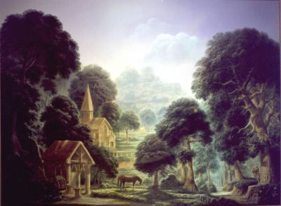 Imaginative Landscape [Stable]  1970  31x41  Trans.
