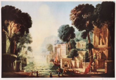 Pilgrims Port   1970[Print 1984]   18x27[Print Size]]   Prin
