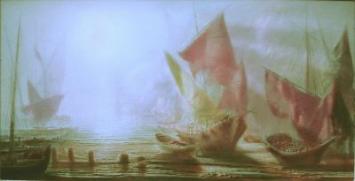 Untitled [Sjarif Boats]  1972  11x21  Slide
