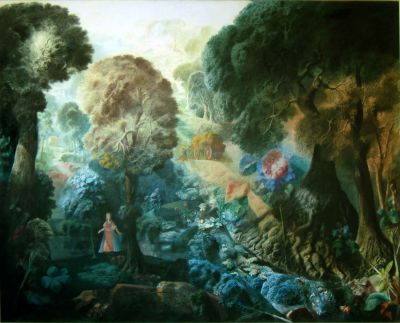 Woodland Pool [A]   1972  48x59  Digital
