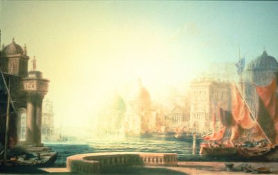 Venetian Lagoon   1978   17x28.5 ins   Slide
