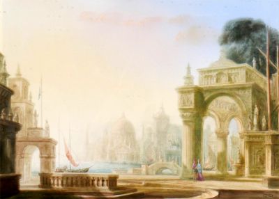 Grand Canal Venice  1979  20.5x29  Auction  Internet
