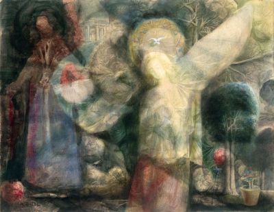 Angel  1984  8.5x11  Direct
Keywords: religious