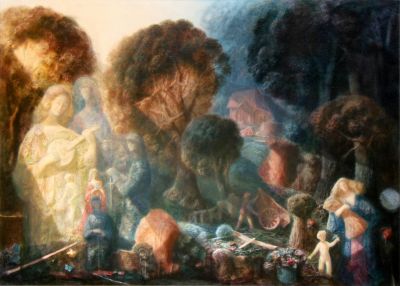 Crowning Of King Arthur  30x40  1984
