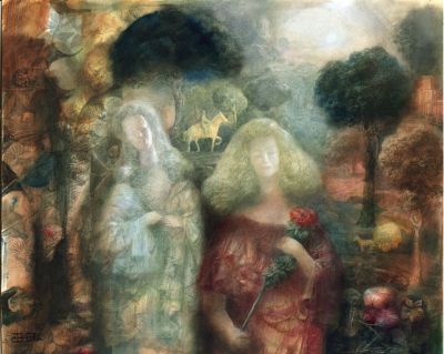 Spring Morning 1985 9x10.75 Direct
