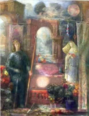 Temple At Marazion [The]    8.5x10.75   1985   Direct
