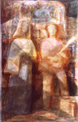 Untitled VW [Couple With Lute]   1985   14.5x9.5   Photo[s]
