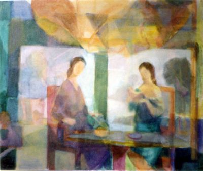 Figures At A Window 1989 20x24 Photo[s]
Keywords: abstract-figures;interior