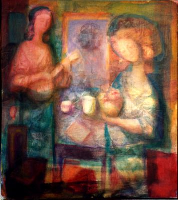 Musical Interlude [A]   1989  15x13  Photo[s]
Keywords: abstract-figures;interior