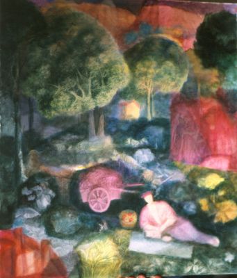 Farmyard Scene Early Version   1993   16x18   Photo[s]
