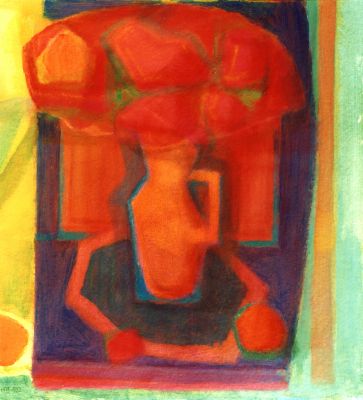 Jug With Flowers   1993   21x23   Photo[s]
