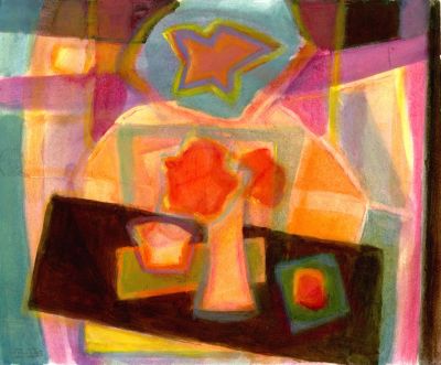 Rose Vase   1993   8.25x10   Direct
Keywords: still-life