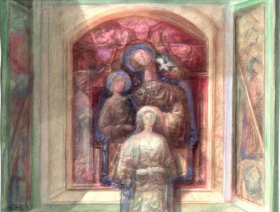 Triptych 1993 9x11 Direct
Keywords: abstract-figures