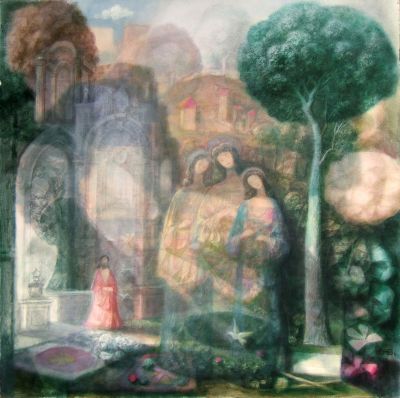 Homage To St. Francis  1994  20x20  Digital
