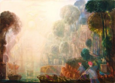 Harbour At Corinth [The]   1996  32x44  Digital
