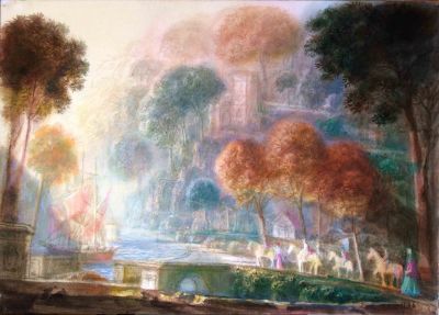 Seaport Reception [A]   1996  10x14  Digital
