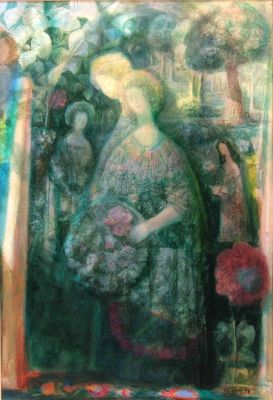 Springtime Celebration   1996  10x14   Digital
