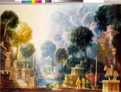 Imaginative Italian Scene   1997   23.25x33   Trans. [UK]
Keywords: capriccio