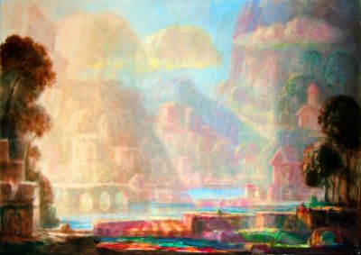 Low Clouds In The Alps   1997   23.25x33   Digital
Keywords: abstract-landscape