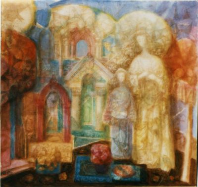 Medieval Court Attendants   1997   21x22   Photo[s]
Keywords: abstract-figures