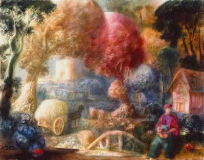 Forest Road [A]    14x18   1998   Trans
