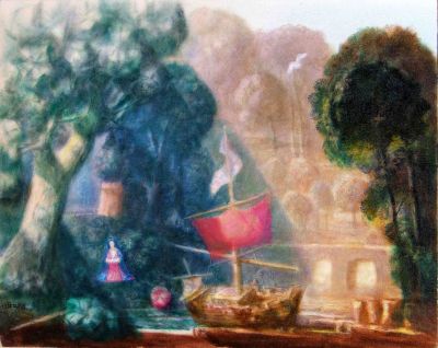 Harbour Sanctuary   1998  16x20  Digital
