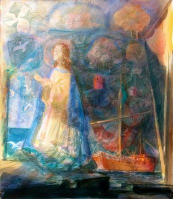 St.Francis  1998  10.25x9  Digital
Keywords: religious