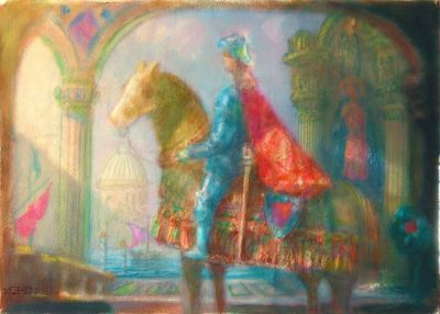 Cloister Ceremony    2000   10x14   Digital
