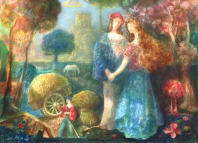 Harvest Idyll   2000   9x12   Direct
