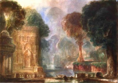 Italian Monastery [An]   2000   8.25x11.75   Direct
