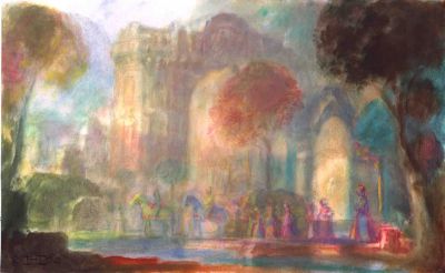 Lakeside Procession [A]   2000   7.25x11.75   Direct
