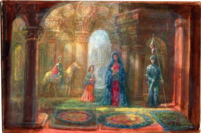 Madonna And Child With Attendants   2000    6.75x10   Direct
