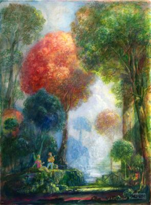 Rest On A Forest Road [A] 2000 8.25x11 Direct
