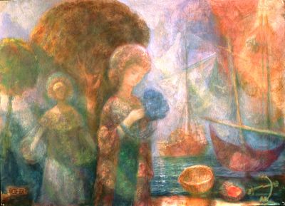 Sea Idyll   2000   9.5x12.5   Slide-800
