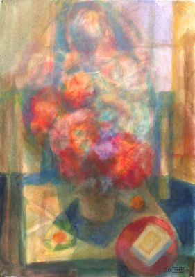 Still Life With Figure   2000   11.75x8.25   Direct
