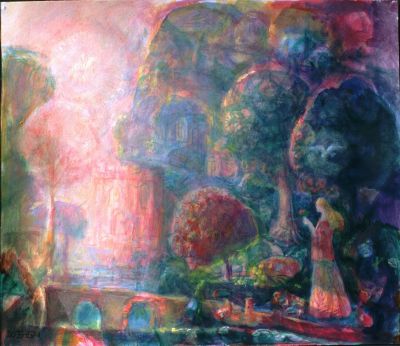 Celestial Landscape   2001  9.75x11.75   Direct
