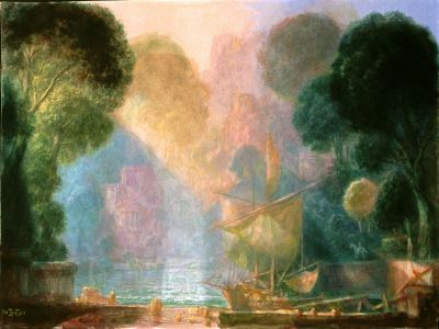 Sunlight Receding Mist [Earlier]   2001   12x16   Slide
